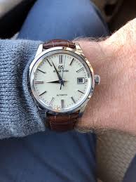 Grand Seiko Sbgr261 A Warm Watch For A Cool Day Menwatches Watchesformen Menwatchesclassy Watches For Men Mens Watches Affordable Cool Watches