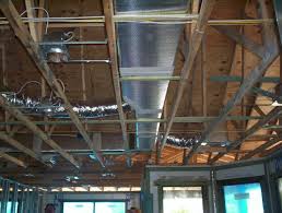 H for heating, v for ventilation, and ac for air conditioning. Ducts Buried In Attic Insulation Building America Solution Center