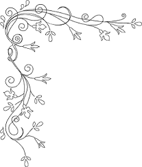 Flower Border Coloring Page Coloring Pages Flower Drawing Pattern Coloring Pages