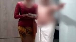 Polisi Pastikan Video Mesum Wanita Berkebaya Merah Bukan di Bali