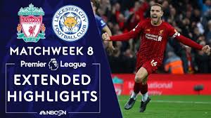 Complete overview of leicester city vs liverpool (premier league) including video replays, lineups, stats and fan opinion. Liverpool V Leicester City Premier League Highlights 10 5 19 Nbc Sports Youtube