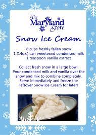 Snow Ice Cream Recipe One Of Our Most Popular Facebook Posts Yummy And Easy Https Www Facebook Com Th Snow Ice Cream Maryland Recipe Snow Icecream Recipe