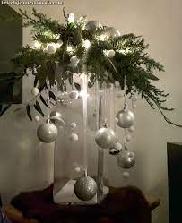 Encantador Hecho En 2017 Christmas Centerpieces Cheap Christmas Vases Silver Christmas Decorations