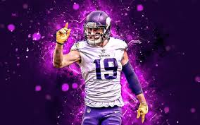 Customize your desktop, mobile phone and tablet with our wide variety of cool and interesting viking wallpapers in just a few clicks! Download Wallpapers Adam Thielen 4k Wide Receiver Minnesota Vikings American Football Nfl Adam John Thielen National Football League Neon Lights Adam Thielen Minnesota Vikings Adam Thielen 4k For Desktop Free Pictures For