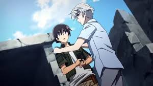 Akise looked at his beloved boyfriend before saying are you ready to put on an act? or: Mirai Nikki Akise Kisses Yuki English Dub Dailymotion Video