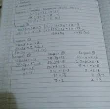 Bentuk umum persamaan linear dua variabel dalam spldv. Mencari Soal Menyelesaikan Spltv Dengan Metode Substitusi Dengan Jawabannya Brainly Co Id
