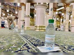 Over 2.2M litres of Zamzam water distributed at Prophet's Mosque