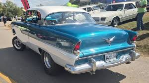 Image result for Miami Blue 1955 Plymouth