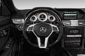 The e350 and e500 can be had in either body style; 2015 Mercedes Benz E Class E350 Sport 4matic Wagon 5 Door Interior Detail Kimballstock