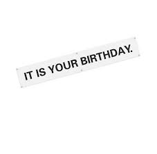 Check spelling or type a new query. It Is Your Birthday Banner The Office Vinyl Party Banner With Metal Hanging Ri Ebay