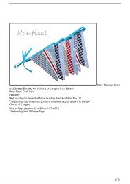 Jpeg, pdf, ai, psd maximum file size: Calameo Nautical Stars And Stripes Bunting 4m Choice Of Lengths From 8 99 Sale