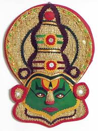Kathakali Face Wall Hanging Kathakali Face Wall Hanging Hanging