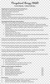 Maybe you would like to learn more about one of these? Occupational Therapy Home Assessment For Elderly Menu Page Alphabet Transparent Png Pngset Com
