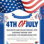 Downtown Getdown Concert- July 4th