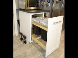 Kessebohmer double trash pullout 36 quart grey by kessebohmer. How To Convert Any Kitchen Cabinet Into Pull Out Wastebasket Youtube