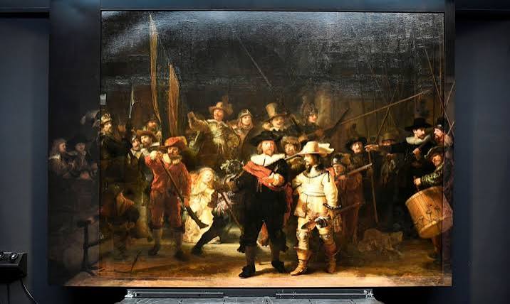 AI helps return Rembrandt's The Night Watch to original size | Rembrandt |  The Guardian
