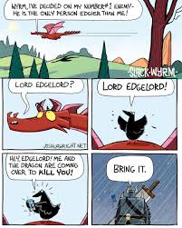 Twitter Slack Wyrm Dragon Comic Fun Comics