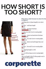 How Short Is Too Short For A Skirt At Work The Skirt Length Poll Work Attire Corporate Attire Work Fashion