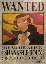 One piece is filled with great characters, but shanks is something special. Shanks One Piece Anime One Piece Bounties One Piece