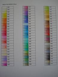 Marco Raffine Colored Pencil Swatches Colour Pencil