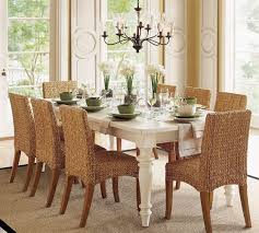 Seagrass Chair Pottery Barn Yellow Dining Room Farmhouse Dining Table Dining Room Design