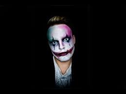easy scary clown make up you