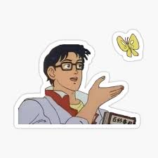 After the quote appeared online, a screenshot was used as a reaction image and the text was used as a copypasta expressing disappointment. Butterfly Pigeon Meme Gifts Merchandise Redbubble