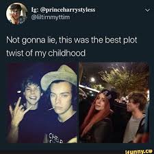 Not Gonna Lie This Was The Best Plot Twist Of My Childhood Ifunny In 2020 Best Plot Twists One Direction Humor One Direction Memes