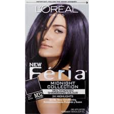 Want a dark, bold black hair color? L Oreal Loreal Feria Midnight Collection Violet Soft Black Permanent Haircolor Gel 1 Ct Instacart