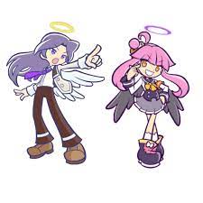 光と闇の学園の風紀委員 | Puyo, Zelda characters, Sprite