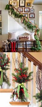 100 Favorite Christmas Decorating Ideas For Every Room In Your Home Part 1 Christmas Staircase Decor Christmas Decorations For The Home Christmas Staircase