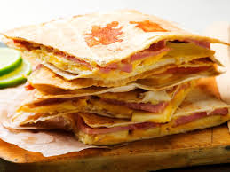 Ham And Cheddar Quesadilla Recipe And Nutrition Eat This Much