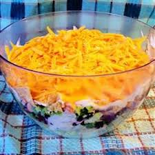 Gail S Seven Layer Salad Recipe Seven Layer Salad Layered Salad Layered Salad Recipes