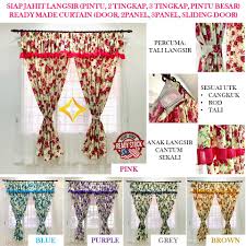 Pintu sliding wrought iron 2 daun. Langsir 2 Panel Sliding Door Price Promotion Jul 2021 Biggo Malaysia