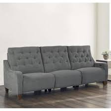 You will find our products to be beautiful and functional. Parker House Furniture Sofas Chelsea Mche Pack3 Wgr Power Triple Reclining Sofa Willow Grey Reclining From Alliance Furnishings