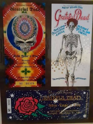 Grateful Dead | Oakland Coliseum | 12/31/91 | thanks to Michael Bachara for  sharing!
