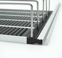 Factory Price Gravit Roller Shelf Track Plastic Auto Front Feed Gravity  Roller Shelves for Supermarket Freezer