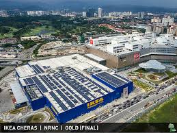 Kl bird park 5.6 km. Ikea Cheras Green Building Index