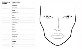 42 Uncommon Blank Mac Face Chart Pdf