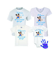 4.5 out of 5 stars. Mickey Mouse 1st Birthday Family Shirts Shop Clothing Shoes Online