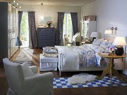 Schlafzimmer Im Landhaus Stil Schlafzimmer In Blau Und Weiss Wohnen Garten Schlafzimmer Landhausstil Schlafzimmer Gestalten Schlafzimmer