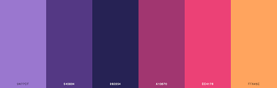 The palette of colors from black to dark blue will look great in the wardrobe of business people as a classic men's or women's suit. 47 Beautiful Color Schemes For Your Next Design Project