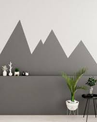 Splitting a wall with two tones can look modern and sharp, and a light hue above a darker one makes a room seem larger. 30 Trendy Geometric Wall Painting Ideas For A Boy S Room 2021 Empiricalmama