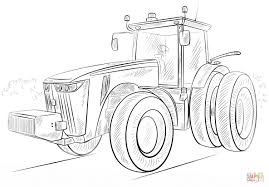 Ausmalbild John Deere Traktor Ausmalbilder Kostenlos Zum