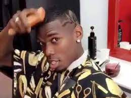 Paul pogba präsentiert erste eigene kollektion mit adidas! Paul Pogba Lasst Sich Botschaft In Frisur Eingravieren