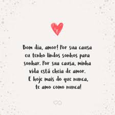 Frases De Bom Dia Com Amor