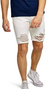 Topman Slim Fit Ripped Denim Shorts Nordstrom Ripped Shorts Mens Mens White Shorts Ripped Denim Shorts