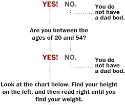 dad bod flow chart zachary goldfarb scoopnest