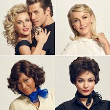 Come checkout this sandy from grease hair tutorial + costume idea! Grease Live Beauty Hair Makeup In The Musical Get Julianne Hough S Look Hollywood Life