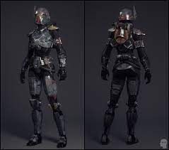 Star Wars Tor 3d Bounty Hunter Shae Vizla By Blur Studio Star Wars The Old Star Wars Bounty Hunter Star Wars Images